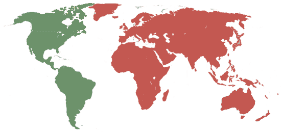 VICI DBS service areas